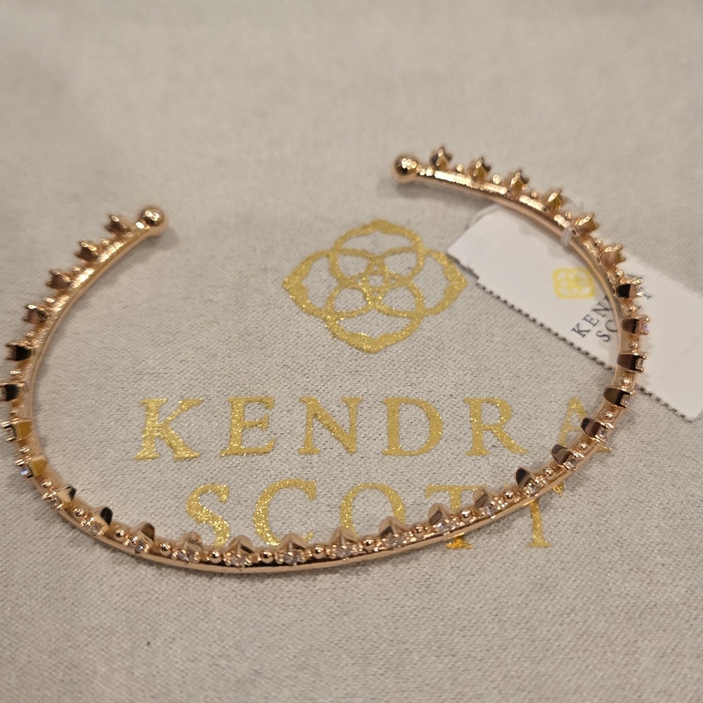 Kendra Scott Codi Pinch Bracelet In Rose Gold